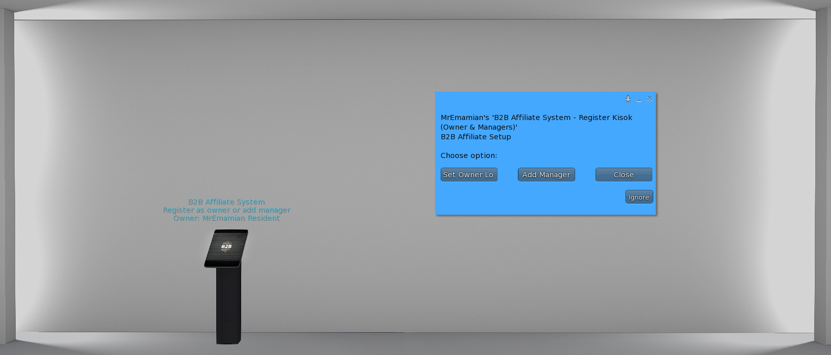 Registration Kiosk